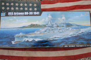 Trumpeter 03701 USS AIRZONA BB-39 1941